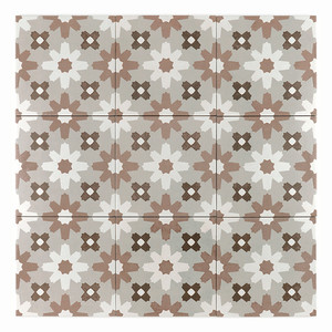 Baldosa de Cemento Decorativa de 20x20 cm con Acabado Mate y Bordes Irregulares - Product Image 2