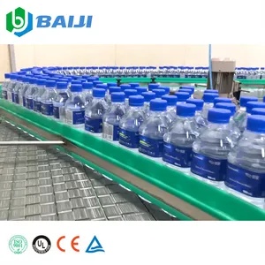 Línea de producción de embotellado de agua mineral de botella de PET de 10000bph, máquina empacadora de llenado de agua pura potable