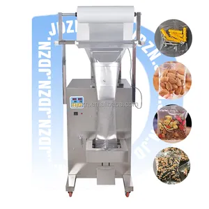 Machine d'emballage automatique 500g 1KG de granulés de riz, haricots, sel, grain, pop-corn, tranches de banane, chips, cacahuètes