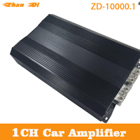 Haut-parleur de caisson de basses pour voiture de style brésilien, 1 canal, RMS 10000W, amplificateur pleine bande, classe D mono, amplificateur de voiture de classe