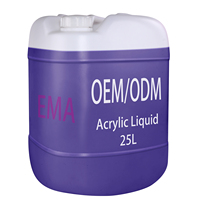 Monomère liquide acrylique EMA pour système de poudre acrylique pour ongles, marque privée