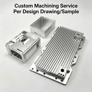 Carcasa de Proyector de Aluminio Mecanizada por CNC, Caja de Precisión para Equipos Ópticos, Carcasa Redondeada de Aluminio Billet para Dispositivos Electrónicos - Product Image 1
