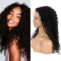 Perruque Lace Front 13x4 en Cheveux Humains Vierges Remy, 22 Pouces, Couleur Naturelle, Douce, à Cuticules Entièrement Alignées