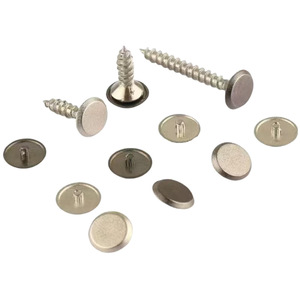 Capuchon de vis autotaraudeuse rond en plastique décoratif pour accessoires de quincaillerie - Product Image 2