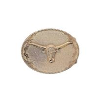 Hebillas de Cinturón Vaquero Estilo Occidental JULUN, Diseño de Toro Longhorn, Hebillas Personalizadas para Hombres, Jeans, Vaqueros