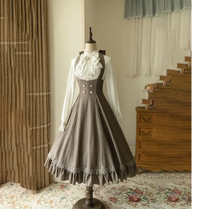 Vestido de princesa medieval victoriana JSK Liquidación Lolita vestido LO TUTU Skater vestido Cosplay para niña Mujer - Product Image 2