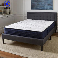 Hybrid-Gel-Memory-Foam-Matratze mit Latex für erholsamen Schlaf, komfortable orthopädische komprimierte Taschenfederkernmatratze