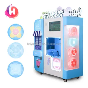 Candy Floss Machine Fully Automatic Sugar Flower Make Vending Commercial Cotton Provided Pressure Vessel Low Cost Android 7.1