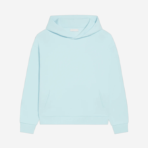 Sudaderas Con Capucha Pull Over Hoodie <span class=keywords><strong>Al</strong></span> Por Mayor Sudadera con capucha de lana gruesa Diseño de gota indefinido Sudadera con capucha en blanco - Product Image 3