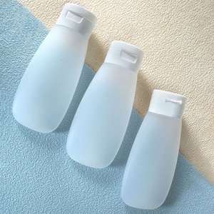 30ml 60ml <b>100ml</b> PE Plastic White Inverted Hotel Toiletries Packaging Squeeze Cosmetic Cream Lotion Soft Tube for <b>Travel</b> - Product Image 2