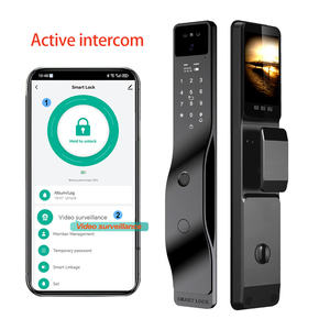 Glomarket App Wifi Gesichts erkennung Biometrischer Finger abdruck Türschloss Smart Automatic Digital Tuya Smart Locks - Product Image 4