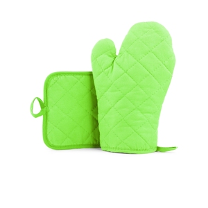 Gants de four en gros spécial épaissi antidérapant micro-ondes isolation mitaines de cuisine coton pour gril et cuisson au four - Product Image 6