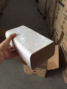 Fabricante de papel de alta absorción N /Z Fold Multifold Hand <span class=keywords><strong>Tissue</strong></span> 9 "pulpa virgen o reciclada para uso en el baño - Product Image 4