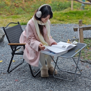 Chaises de camping Comit robustes et durables avec structure en fer de haute qualité, idéales pour les patios, la <span class=keywords><strong>pêche</strong></span> en plein air et les voyages - Product Image 1