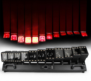 Barra de Luces Móviles LED RGBW 4 en 1 de 12x60w para Escenario, con Efecto de <span class=keywords><strong>Onda</strong></span> y Luz Auxiliar con Zoom (opcional) - Product Image 1
