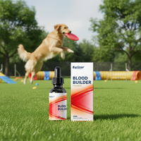 Compléments de fer pour chats et chiens Gouttes de fer liquide Soutient l'anémie Niveaux d'énergie faibles Lethargie Favorise la formation des globules rouges