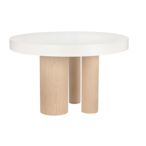 Table à manger en ciment finition terrazzo sur mesure OEM, meubles de salle à manger en béton poli lisse, directement de l'usine - Product Image 1