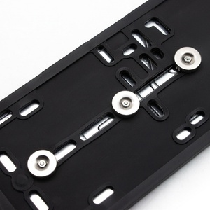 Cadre de plaque d'immatriculation magnétique en silicone de norme européenne universelle, 52,5*12CM, cadre de plaque d'immatriculation personnalisé - Product Image 4