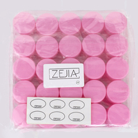 Contenants vides en plastique noir et rose de 5g pour baume à lèvres et pots de crème pour les yeux, avec couvercles colorés, lot de 25 pièces, les plus vendus