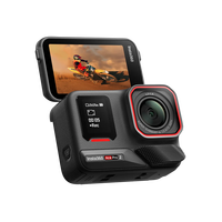 Nueva Cámara de Acción Insta 360 Pro 2 con Sensor Dual de 1/1.3" Co-ingenierizada, IA Avanzada para Baja Luminosidad, Resistente al Agua 8K
