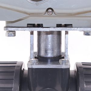 220v電気upvcバルブCTB-005 50NM dn50プラスチック2ウェイ12v 24v2インチ電動PVCボールバルブ - Product Image 3