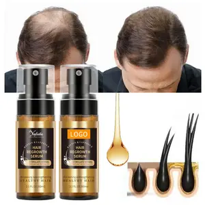 头发再生油血清60毫升天然和有机头皮振兴所有类型的头发强化喷雾