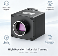 Kamera HIK ROBOT MV-CH120-60TC-C-NF 12MP Warna Global Shutter 10GigE C-Mount dengan Kipas Pendingin untuk AOI PCB & FPD Kecepatan Tinggi