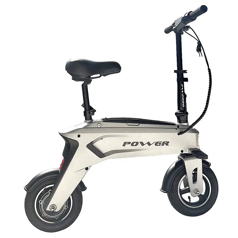 Professional Manufacture Cheap 350w 36v 10" Air Filled Tire Folding Adults Electric Scooter With Seat