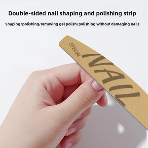 Lime à ongles double face ultra-fine de haute qualité pour manucures professionnelles, réutilisable et lavable - Product Image 3
