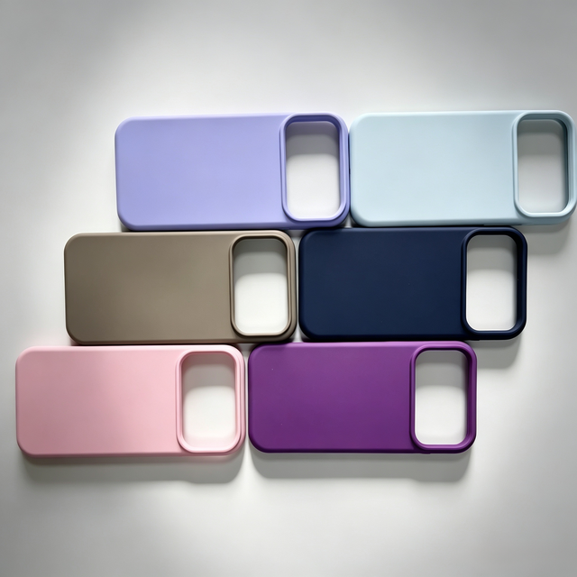 Soft TPU+PC Magnetic Electroplate Anti-Drop Matte Plain Color Ins Style Magnetic Ring Holder Protective Phone Case for