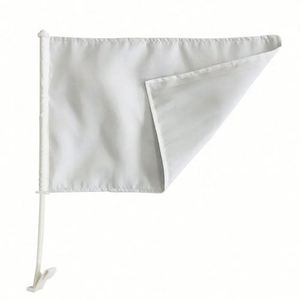 Manufacturer Direct Supplier Customized Polyester Custom <b>Blank</b> Sublimation <b>Flag</b> for Car Windows with Unbreakable Stick - Product Image 4