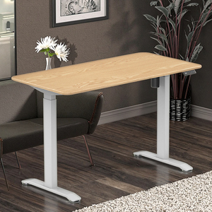 โต๊ะคอมพิวเตอร์ที่ทำงานไฟฟ้ามอเตอร์เดี่ยวปรับความสูงได้โครงโต๊ะยืนสำหรับบ้านสำนักงานทันสมัย - Product Image 6