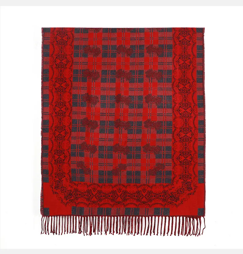 Bufanda pashmina Vintage para mujer, bufandas y chales étnicos, venta al por mayor