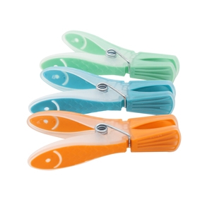 Phổ Biến 24 Cái Cá TPR Quần Áo Nhựa Chốt Bán Buôn Softgrip Quần Áo Chốt - Product Image 4