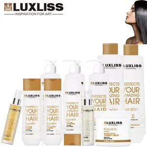 Luxliss Top Rated Factory Supply Salon Professional 1000ml Smoothing Straightening Keratin Treatment Nanoplastia Hair Treatment