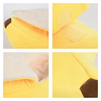 Mignon drôle lavable hiver chaud doux chenil pour animaux de compagnie banane chien chat lit de couchage nid chenil banane peler chat maison