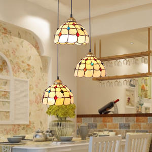 Lámpara de Araña de Estilo Americano con 3 Cabezas en Forma de Cola de Fénix, Lámpara Colgante Sencilla y Cálida para Sala de Estar, Comedor, Habitación Infantil - Product Image 2