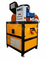 Petite machine à granuler les fils de cuivre avec moteur pour le recyclage automatique des câbles usagés 100-180 kg/h