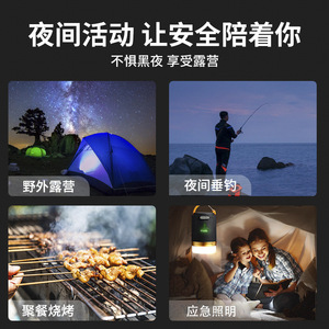 Tent Light <b>Led</b> 5W USB Charging Rechargeable Magnet <b>Camping</b> <b>Lantern</b> Compact Outdoor Use - Product Image 5