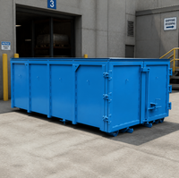 Conteneur de gestion des déchets sur mesure, Conteneur à crochet, Conteneur à benne basculante