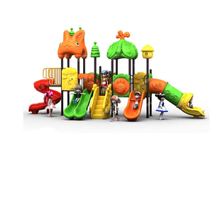 Equipo de Tobogán de Plástico de Nuevo Diseño para Niños, para Parques Infantiles y Jardines, para Parques y Escuelas XW25H60 - Product Image 1