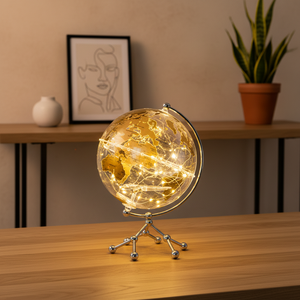 Wellfun Cadeau de Noël Rose Pas Cher Terre Artisanat Grossistes Monde Nouveauté Cadeaux Globe Terre Globe Décor Globe - Product Image 6