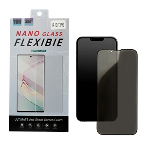 OEM <strong>Anti</strong>-Spy 3D Radiant Privacy <strong>Tempered</strong> <strong>Glass</strong> Screen Protector for iPhone 14 Pro Max <strong>Anti</strong>-Espia Mica Mobile Phone Cover - Product Image 1