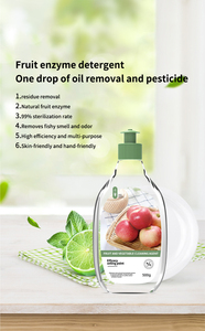 منظفات غسيل الخضروات والفواكه بعلامة خاصة ، منظف لغسيل الخضروات ، سائل تنظيف قائم على النبات - Product Image 5