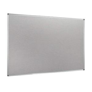 Tableau d'affichage en liège avec <span class=keywords><strong>cadre</strong></span> en aluminium de différentes couleurs et panneau décoratif en tissu - Product Image 1
