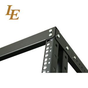 Rack de serveur 19 pouces standard ouvert avec 4 poteaux, base à 4 roulettes, groupe de coques en acier SPCC, 18U-47U en stock - Product Image 6