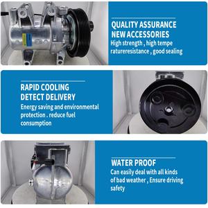 Compresor de Aire Acondicionado para Automóvil CR12 de 12 V para Chevrolet S10 Grand Blazer 2012-2017 93541634 597910629 52063997 90032967 - Product Image 4