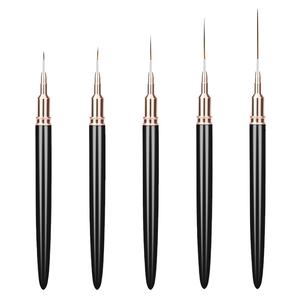 2025 yeni stil ince tel altını kanca hattı nokta çiçekler bir çizgi resimleri çizin tırnak fırçası - Product Image 1