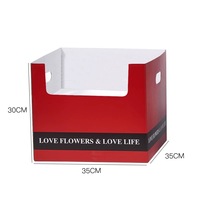 Boîte en carton personnalisée pour l'emballage de grandes fleurs, boîte de transport pour fleurs, pour fleuristes, jardinage, cadeaux