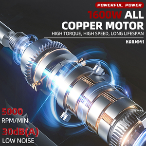 Karjoys 950W eksantrik parlatma makinesi 5000RPM araba parlatıcı düşük gürültü elektrik parlatma makinesi araba elektrikli parlatıcı için - Product Image 4